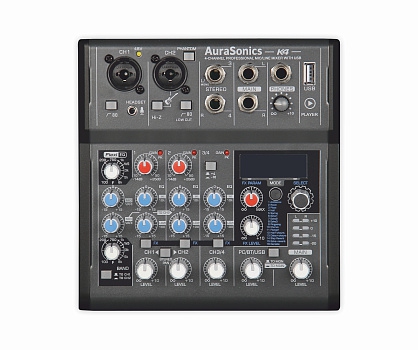 AuraSonics K4 компактный микшерный пульт в Бакале