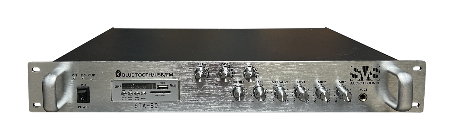 SVS Audiotechnik STA-80 Микшер-усилитель для систем Public Address в Бакале