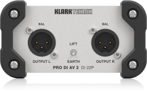 Klark Teknik DI 22P пассивный стерео директ-бокс в Бакале