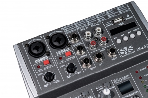 SVS Audiotechnik mixers AM-4 DSP Аналоговый микшерный пульт, 4-канала в Бакале